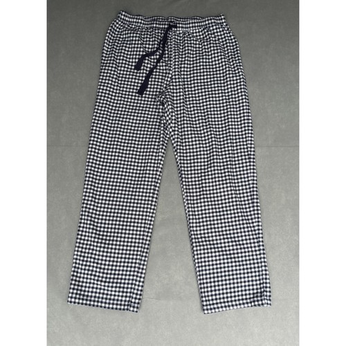 Uniqlo navy white gingham - white,