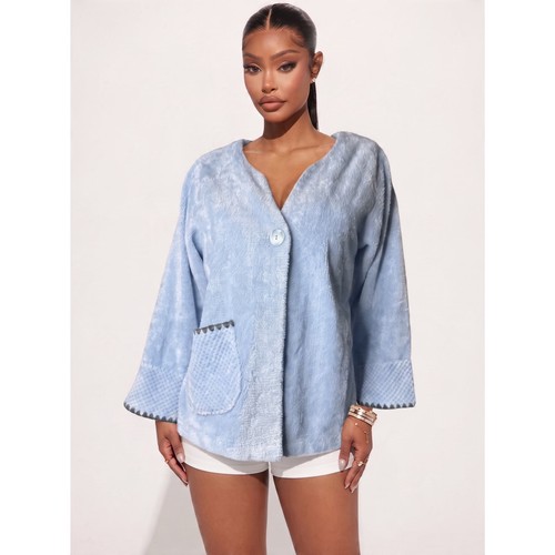 House chenille cozy fleece - house,