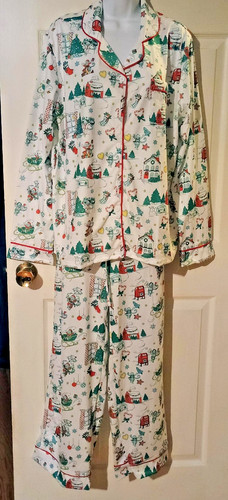 Women monkey pajamas preppy - pajamas, 2