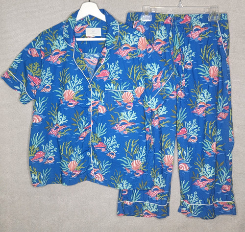 Print fresh pajamas coral - fresh,