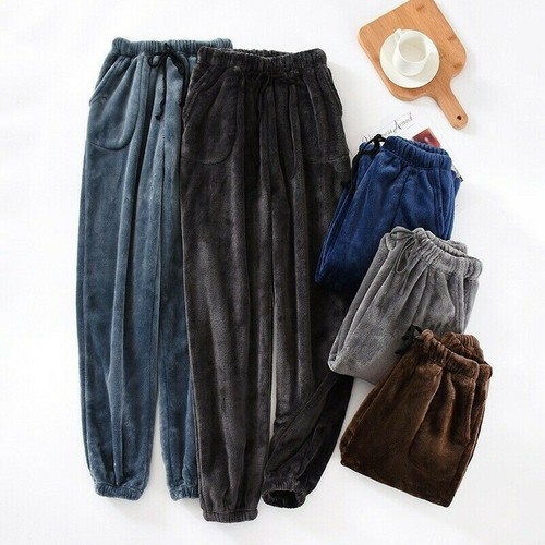 Flannel fluffy pants - fluffy,