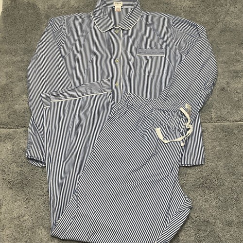 Crew blue white striped - j.crew,