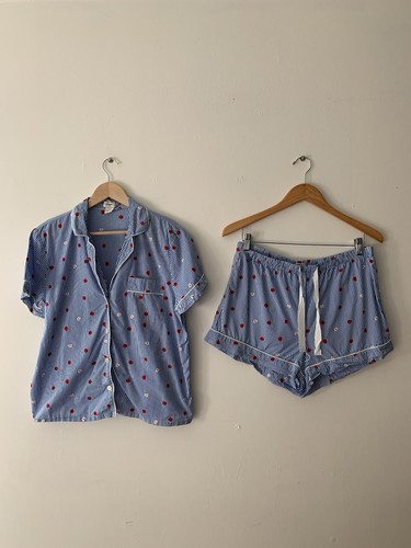 Crew 100 striped pajamas m - j, 100%