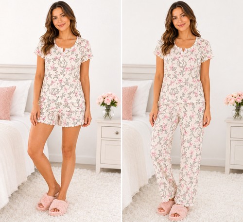 Nwt laura ashley bow pajama - ashley,
