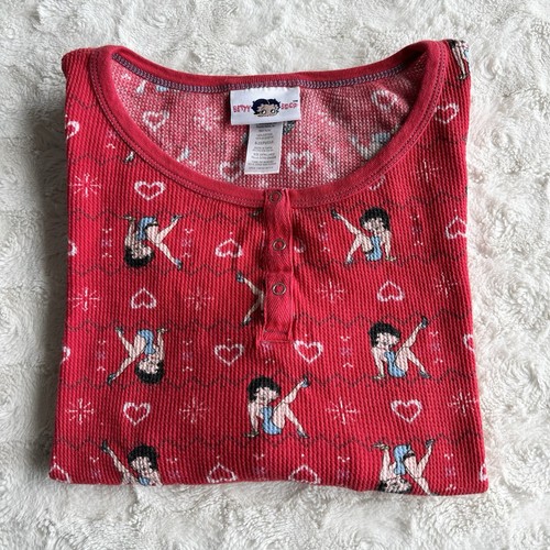 Betty boop pajama top shirt - betty,